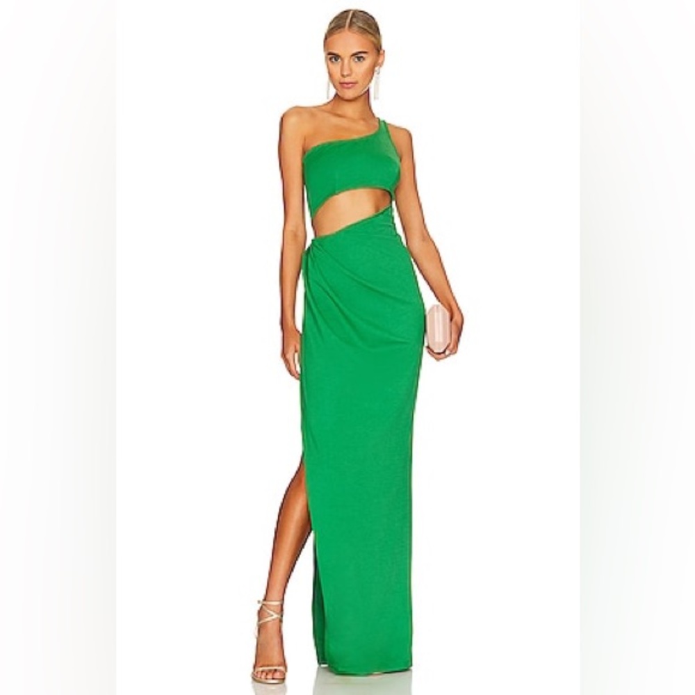 Yaura Funmi Maxi Dress in Green - SMALL New